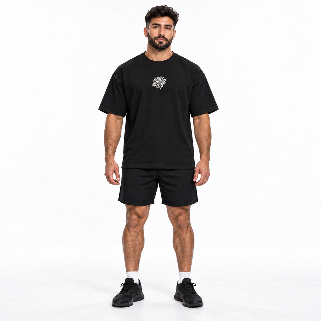 Oversized T-Shirt – Black